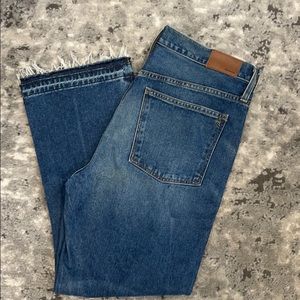 Madewell Retro Crop Bootcut Jeans